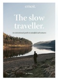 Cover: The Slow Traveller - Leaping Hare Press