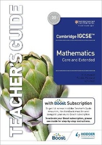 Enlarge image Cover: Cambridge IGCSE Core and Extended Mathematics Teacher's Guide with Boost Subscription - Hodder Education