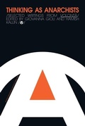 Cover: Thinking as Anarchists - Edinburgh University Press