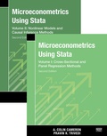 Bild: Microeconometrics Using Stata, Second Edition, Volumes I and II - Stata Press