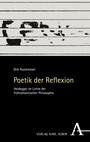 Cover: Poetik der Reflexion - Karl Alber Verlag
