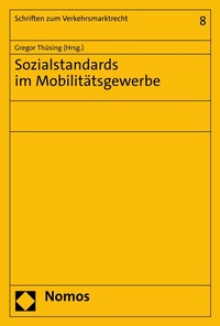 Abbildung von: Sozialstandards im Mobilitätsgewerbe - Nomos