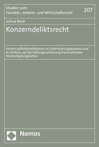 Abbildung von: Konzerndeliktsrecht - Nomos