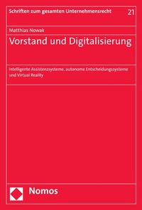 Abbildung von: Vorstand und Digitalisierung - Nomos
