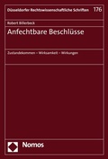 Abbildung von: Anfechtbare Beschlüsse - Nomos