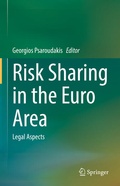 Cover: Risk Sharing in the Euro Area - Springer