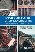 Cover: Experiment Design for Civil Engineering - CRC Press