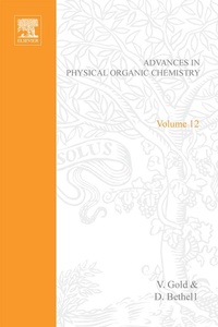 Abbildung von: Advances in Physical Organic Chemistry - Academic Press