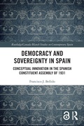 Cover: Democracy and Sovereignty in Spain - Routledge