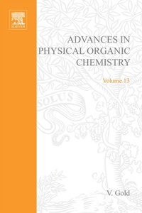 Abbildung von: Advances in Physical Organic Chemistry - Academic Press