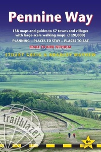 Abbildung von: Pennine Way - guide and maps to 57 towns and villages with large-scale walking maps (1:20 000) - Trailblazer Publications