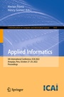 Cover: Applied Informatics - Springer