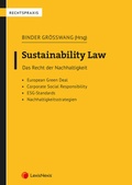 Cover: Sustainability Law - LexisNexis Verlag ARD ORAC GmbH
