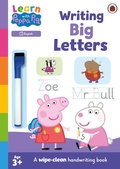 Cover: Learn with Peppa: Writing Big Letters - Ladybird