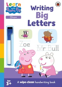 Enlarge image Cover: Learn with Peppa: Writing Big Letters - Ladybird