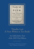 Cover: "Paradise Lost: A Poem Written in Ten Books" - Pennsylvania State University Press