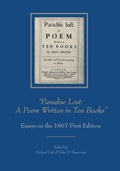 Cover: "Paradise Lost: A Poem Written in Ten Books" - Pennsylvania State University Press