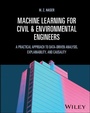 Cover: Machine Learning for Civil and Environmental Engineers - Wiley
