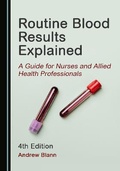 Cover: Routine Blood Results Explained - Cambridge Scholars Publishing