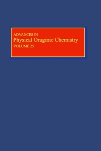 Abbildung von: Advances in Physical Organic Chemistry - Academic Press