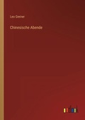 Cover: Chinesische Abende - Outlook Verlag