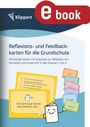 Cover: Reflexions- und Feedbackkarten für die Grundschule - Auer Verlag