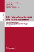 Cover: Intertwining Graphonomics with Human Movements - Springer