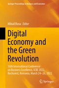 Cover: Digital Economy and the Green Revolution - Springer