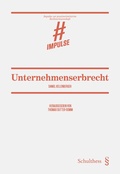 Cover: Unternehmenserbrecht - Schulthess Juristische Medien