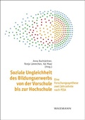 Cover: Soziale Ungleichheit des Bildungserwerbs von der Vorschule bis zur Hochschule - Waxmann