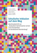 Cover: Schulische Inklusion auf dem Weg - Waxmann