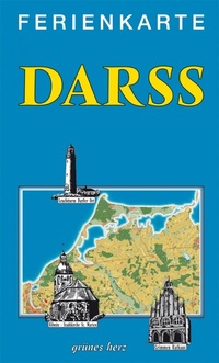 Abbildung von: Ferienkarte Darß (gefaltet) - grünes herz