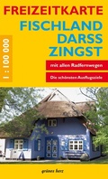 Cover: Freizeitkarte Fischland, Dar&szlig;, Zingst - gr&uuml;nes herz