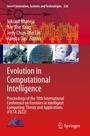 Cover: Evolution in Computational Intelligence - Springer