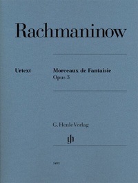 Abbildung von: Sergej Rachmaninow - Morceaux de Fantaisie op. 3 - Henle, Günter