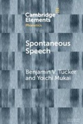 Cover: Spontaneous Speech - Cambridge University Press