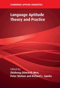 Cover: Language Aptitude Theory and Practice - Cambridge University Press