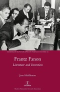 Cover: Frantz Fanon - Modern Humanities Research Association