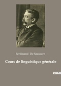 Cover: Cours de linguistique generale - Culturea