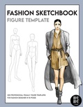 Cover: Fashion Sketchbook Female Figure Template - Bye Bye Studio
