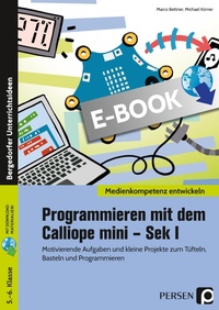 Enlarge image Cover: Programmieren mit dem Calliope mini - Sek I - Persen Verlag
