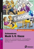 Cover: Stationenlernen Musik 5./6. Klasse - Persen Verlag