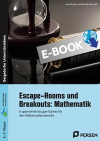 Abbildung von: Escape-Rooms und Breakouts: Mathematik 5-7 Klasse - Persen Verlag
