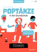Cover: Popt&auml;nze in der Grundschule. 8 Choreografien f&uuml;r Unterricht & Auff&uuml;hrung - Lugert Verlag