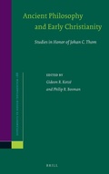 Cover: Ancient Philosophy and Early Christianity - Brill