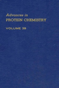 Enlarge image Cover: Advances in Protein Chemistry - Academic Press