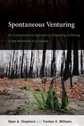 Cover: Spontaneous Venturing - MIT Press