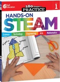 Cover: 180 Days (TM): Hands-On STEAM for Grade 1 - Shell Educational Publishing