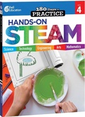 Cover: 180 Days (TM): Hands-On STEAM for Grade 4 - Shell Educational Publishing