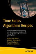 Cover: Time Series Algorithms Recipes - APress